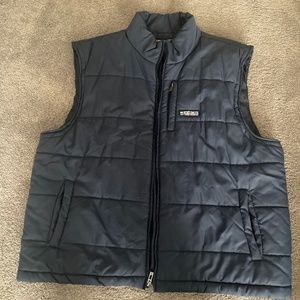 Navy blue echo unlimited puffy vest